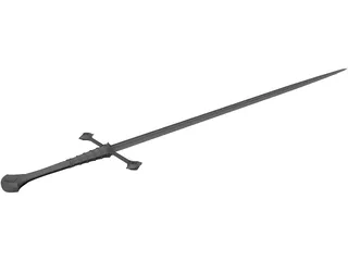 Anduril [Narsil] 3D Model preview