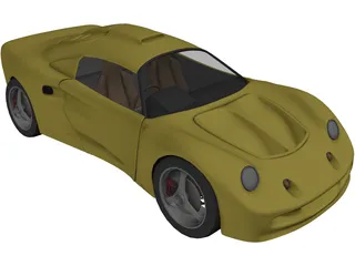 Lotus Elise 3D Model preview