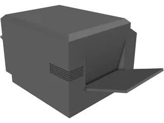 Xerox Copier 3D Model preview