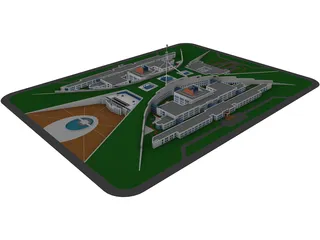 Parliament 3D Model preview