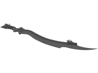 Sword Khans Death 3D Model preview