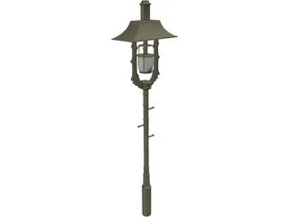 Lamp Bridge 3D Model preview