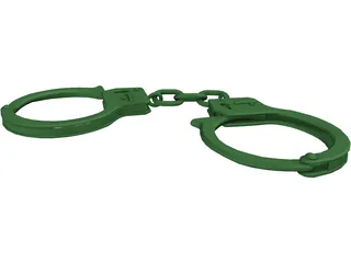 Handcuffs 3D Model preview