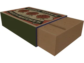 Matchbox 3D Model preview