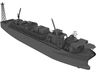 Norne Floating Production and Storage [FPSO] 3D Model preview