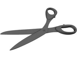Scissors 3D Model preview