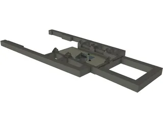 Louvre Pyramide 3D Model preview