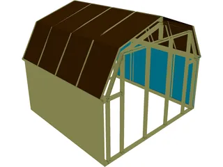 Cabana 3D Model preview