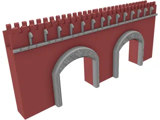 Archway Twin 3D Model preview