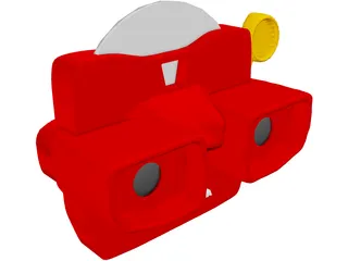Stereoscope 3D Model preview