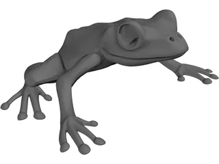 Frog 3D Model preview