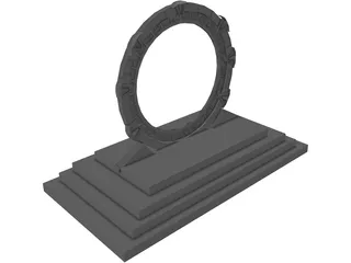 Stargate 3D Model preview