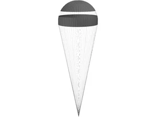 MER Parachute 3D Model preview