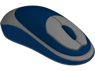 Mouse Computer Cordless 3D Model preview