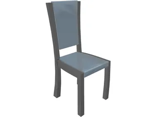 Chair Luna 3D Model preview