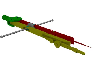 Beam Compass 3D Model preview
