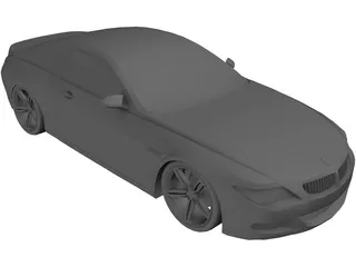 BMW M6 3D Model preview