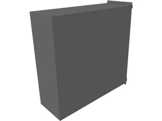Rackmount PC 3D Model preview