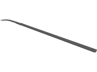Naginata 3D Model preview
