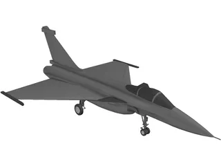 Dassault Rafale [+Gear] 3D Model preview