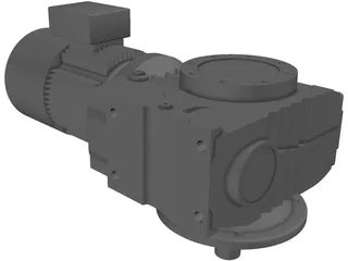 Electrical Engine 3D Model preview