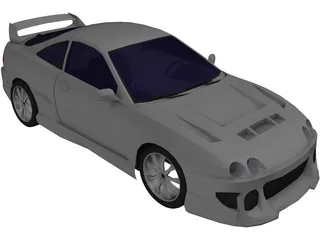 Honda Integra Type-R [Tuned] 3D Model preview