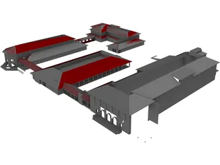University Ciencias 3D Model preview