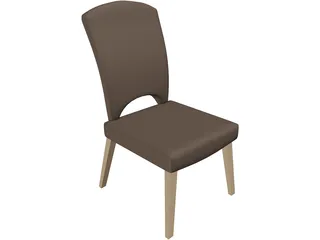 Chair Restuarant 3D Model preview