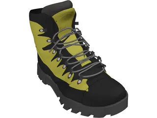 Boot Trekking 3D Model preview
