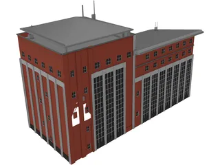 Building 3D Model preview