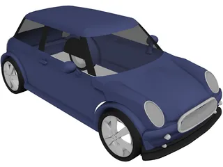 Mini Cooper [Tuned] 3D Model preview