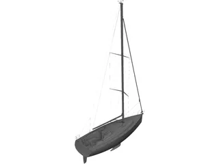 Bavaria 40C Cruiser Yacht 3D Model preview
