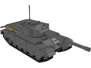 Centurion Mk5 3D Model preview