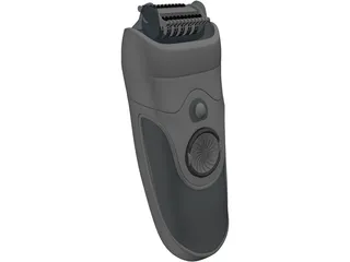 Brawn Silk Epilator 3D Model preview