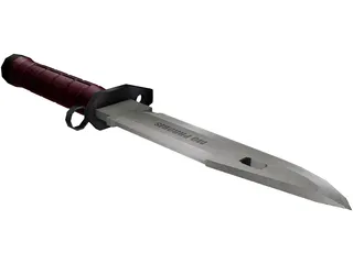 Knife 3D Model preview