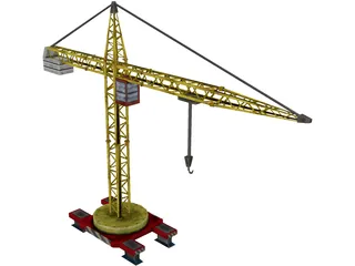 Crane 3D Model preview
