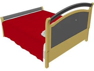 Bed 3D Model preview