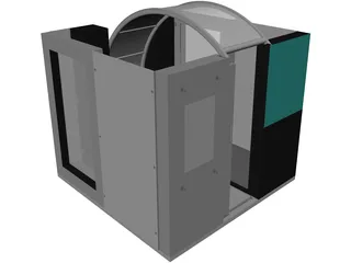 Stand SPA Folding Portable 3D Model preview