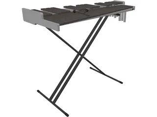 Xylophone 3D Model preview
