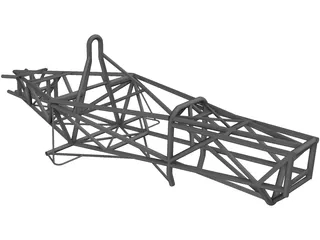Formula Sena Frame 3D Model preview
