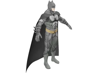 Batman Captain Jack 3D Model preview