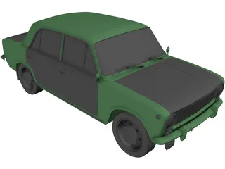 VAZ 2101 3D Model preview