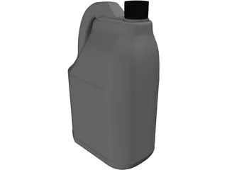 Plastic Tank 3D Model preview