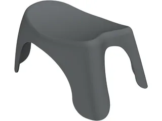 Chair Child 3D Model preview