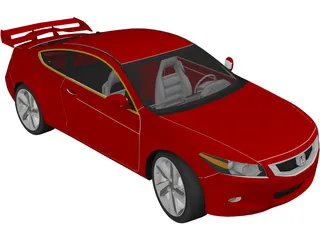 Honda Accord Sport (2010) 3D Model preview