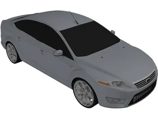 Ford Mondeo MK IV (2007) 3D Model preview