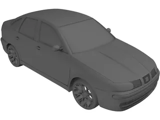 Seat Cordoba 3D Model preview