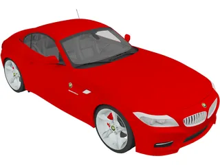 BMW Z4 (2011) 3D Model preview