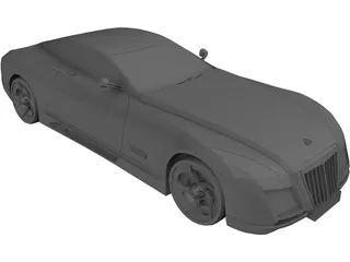 Maybach Exelero 3D Model preview