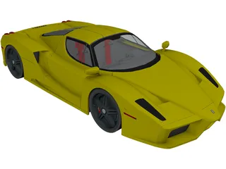 Ferrari Enzo 3D Model preview